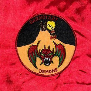 Vintage 80's, Darmstadt Demons German military jacket.